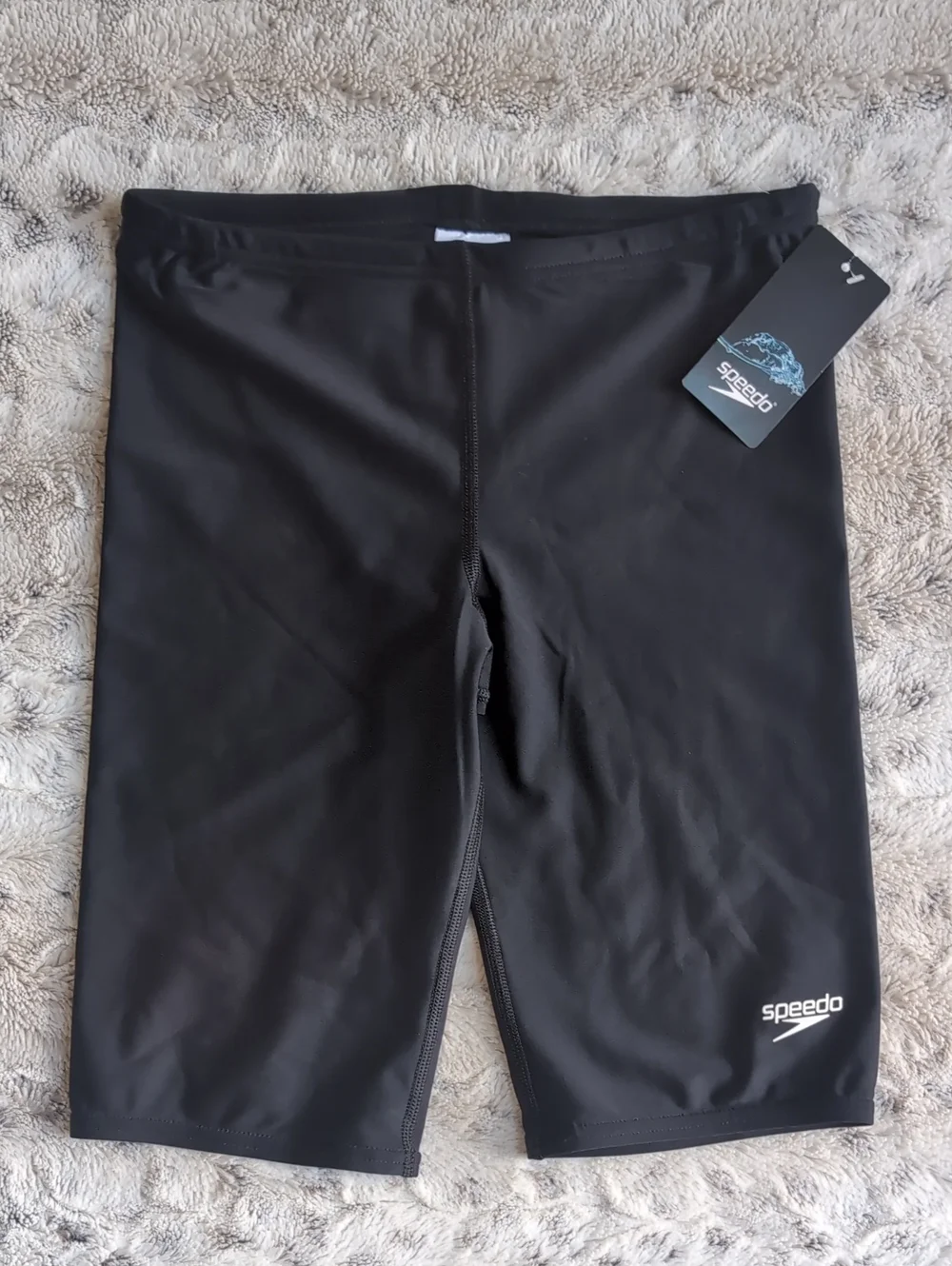 Speedo Black Jammer PowerFlex Eco Swim Shorts
